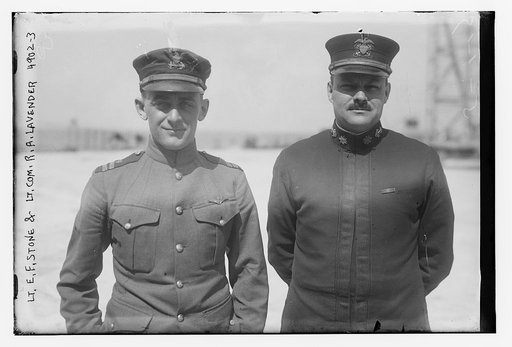 Lt. E.F. Stone & Lt. Com. R.A. Lavender