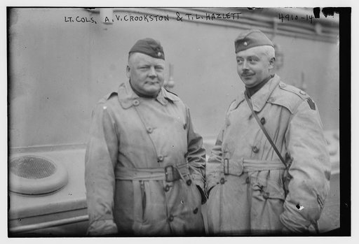 Lt. Cols. A.V. Crookston & T.L. Hazlett