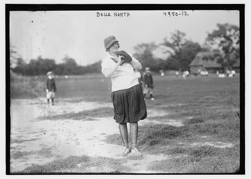 Belle North, female pitcher (baseball)