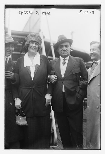 Caruso & wife