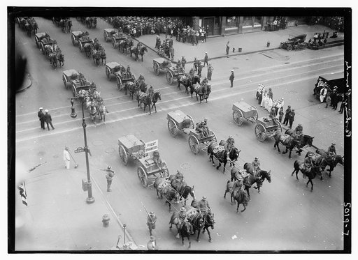 Pershing parade