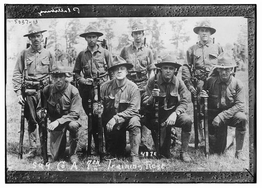 Sq. 9, Co. A 7th Training Reg't., Plattsburg [i.e. Plattsburgh