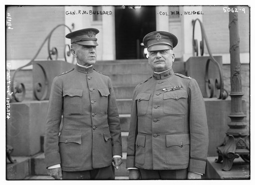 Gen. R.M. Bullard & Col. Wm Weigel
