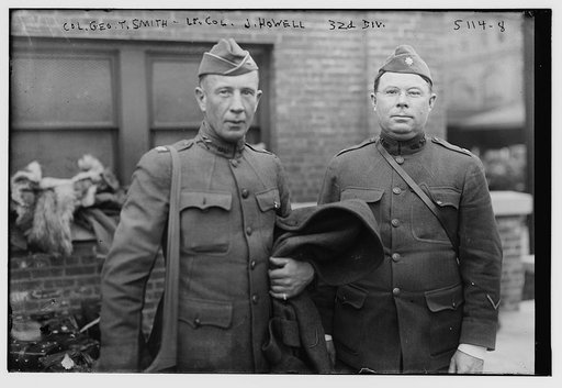 Col. Geo. T. Smith, Lt. Col. J. Howell --- 32d div.
