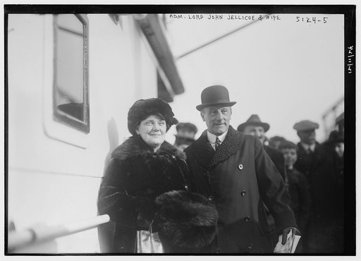 Adm. Lord John Jellicoe & wife