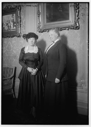 Mrs. Geo. Bass, Mary E. Foy