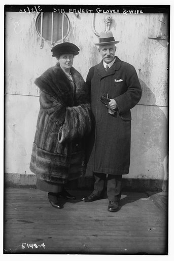 Sir Ernest Glover & wife