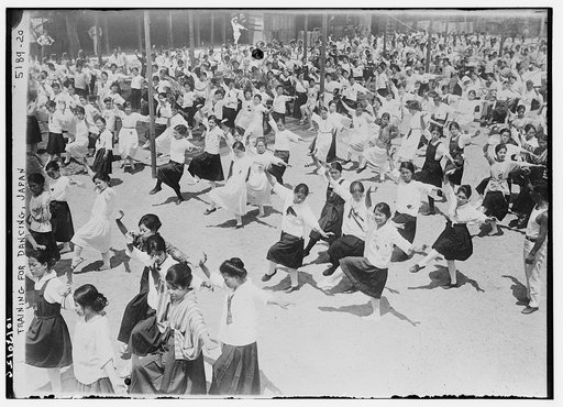 Training for dancing, Japan