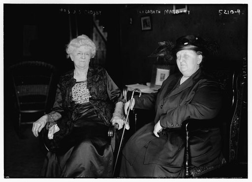 Mrs. J.S. Crosby & Elizabeth [i.e. Elisabeth] Marbury