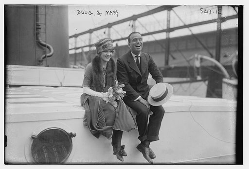 Doug [Fairbanks] & Mary [Pickford