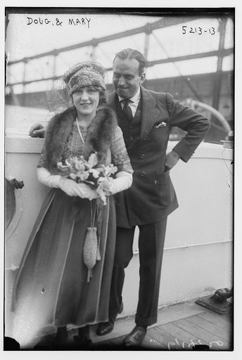 Doug [Fairbanks] & Mary [Pickford