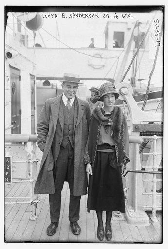 Lloyd B. Sanderson Jr. & wife