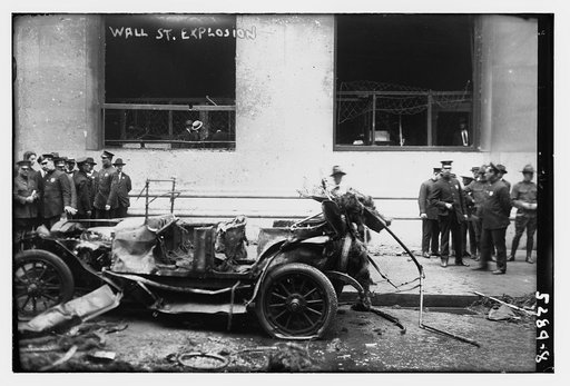 Wall St. explosion