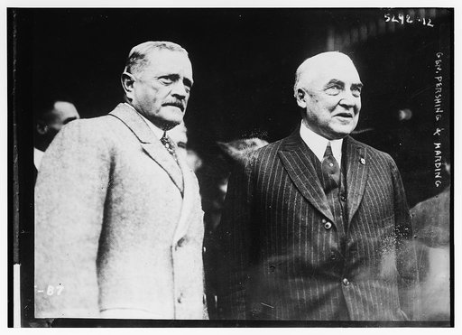 Gen. Pershing and Harding