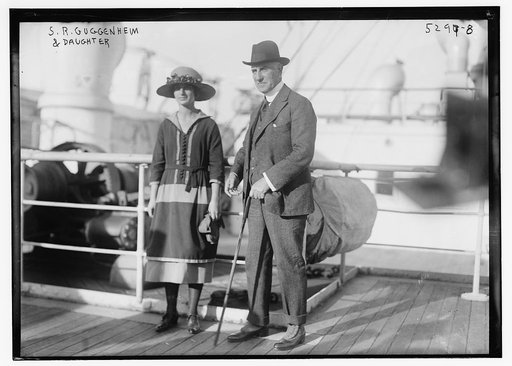 S.R. Guggenheim & daughter