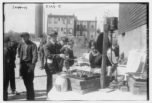 Outside Ebbets Field