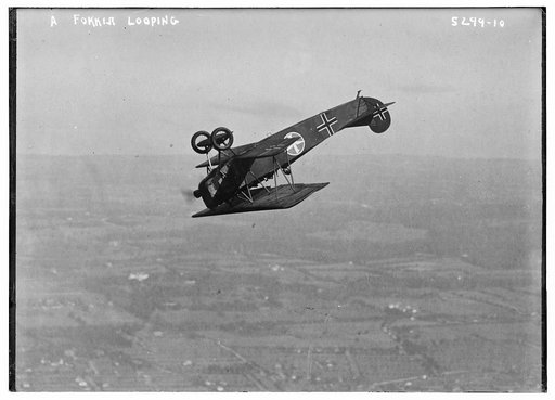 A Fokker looping