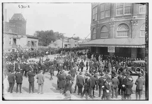 Crowd at Ebbets Field, 10/5/20