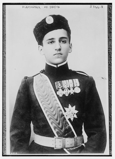 Alex. of Servia [Serbia