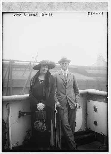Louis Stoddard and wife