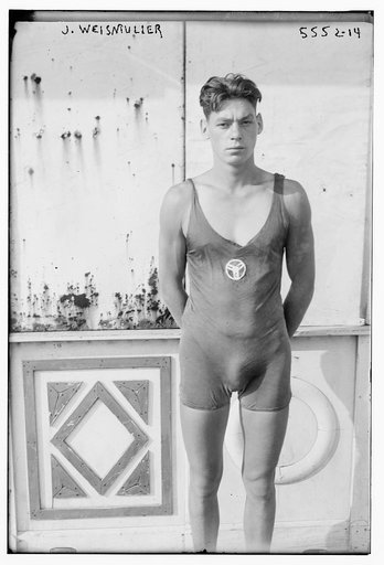 J. Weismuller [i.e., Johnny Weissmuller