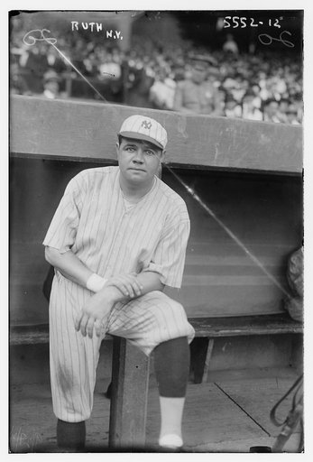 Babe Ruth, New York AL (baseball)