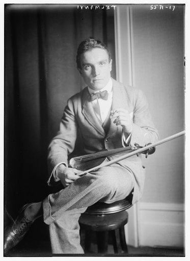 Violinist Emil] Telmanyi