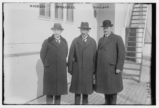 Moresco, Karnebeek, & Blokland [Dutch delegates to arms conference