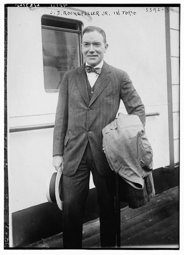 J.D. Rockefeller Jr. in Tokyo