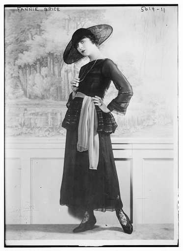 Fannie [i.e. Fanny] Brice