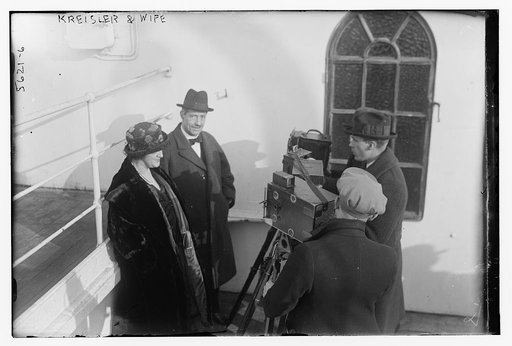 Kreisler and wife