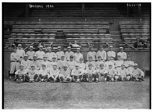 Yankees Team Photo, New York AL (baseball)