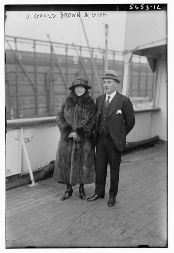 J. Gould Brown & wife