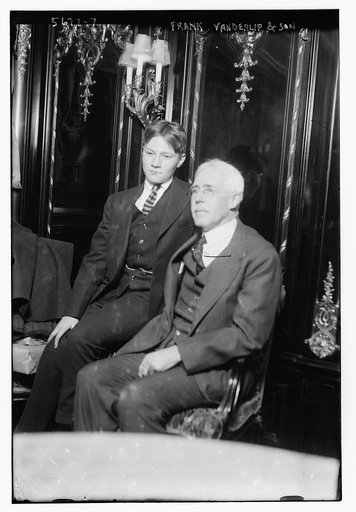 Frank Varnderlip and son