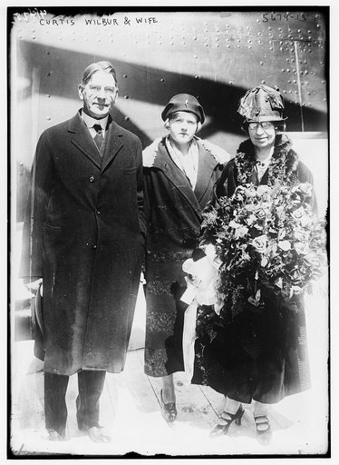 Curtis Wilbur & wife
