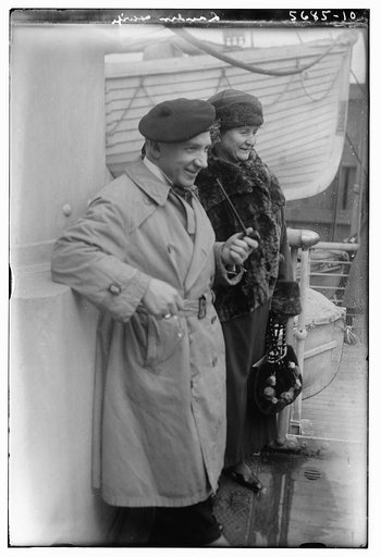 Lauder and wife