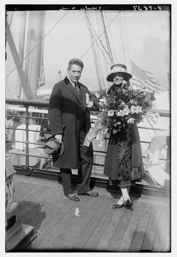 Kreisler and wife