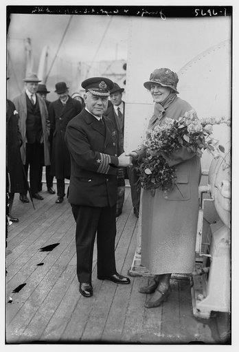 Jeritza and Capt. A.E.S. Hambelton