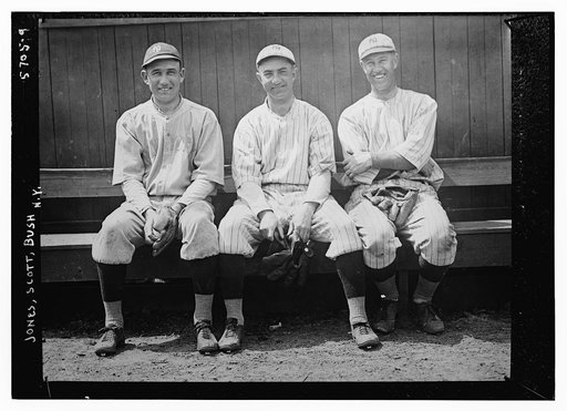 Sad Sam Jones, Everett Scott, Joe Bush, new baseball players with New York AL (baseball)
