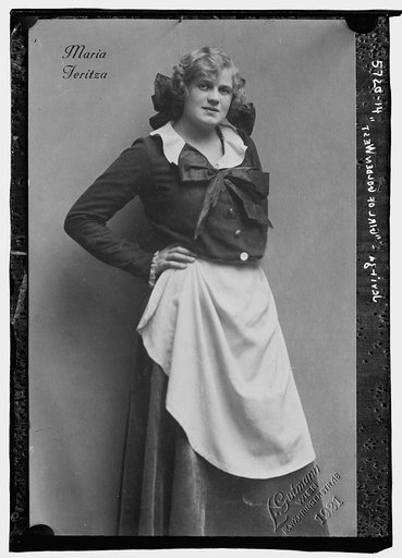 Maria Jeritza "Girl of the Golden West"