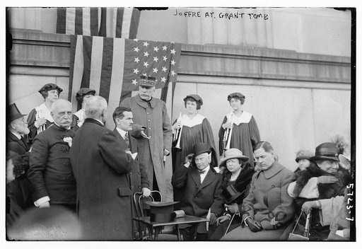 Joffre at Grant's tomb