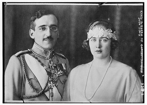 King and Queen of Jugoslavia [i.e. Yugoslavia