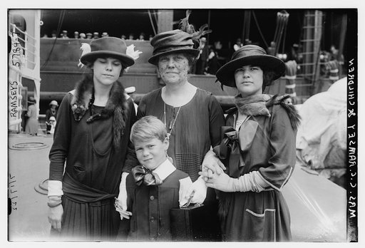 Mrs. C.C. Ramsey and children