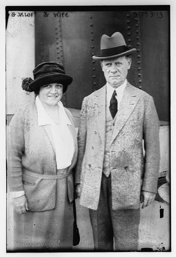 G.W. Loft and wife
