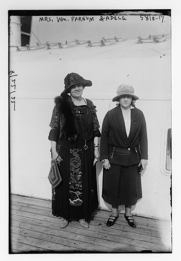 Mrs. Wm. Farnum & Adele