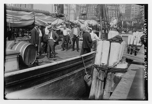 Unloading M.M. GARDNER