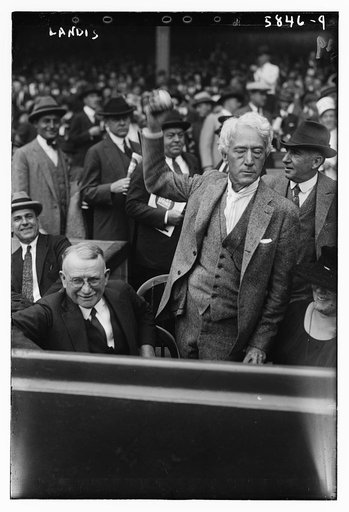 Judge Kenesaw M. Landis, Commissioner of Baseball