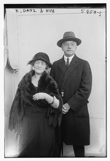 R. Ganz and wife