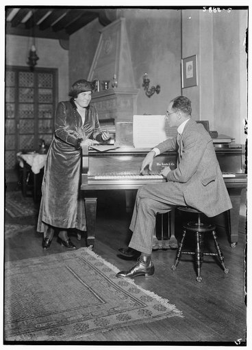 Unidentified man and woman