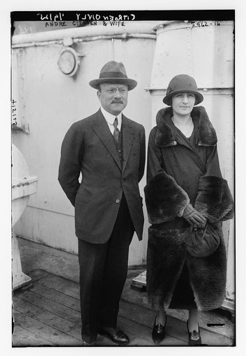 Andre Citroen & wife